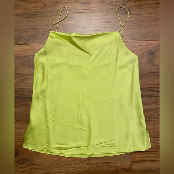 CAMI NYC Silk Cowlneck Camisole - Picture 1 of 8